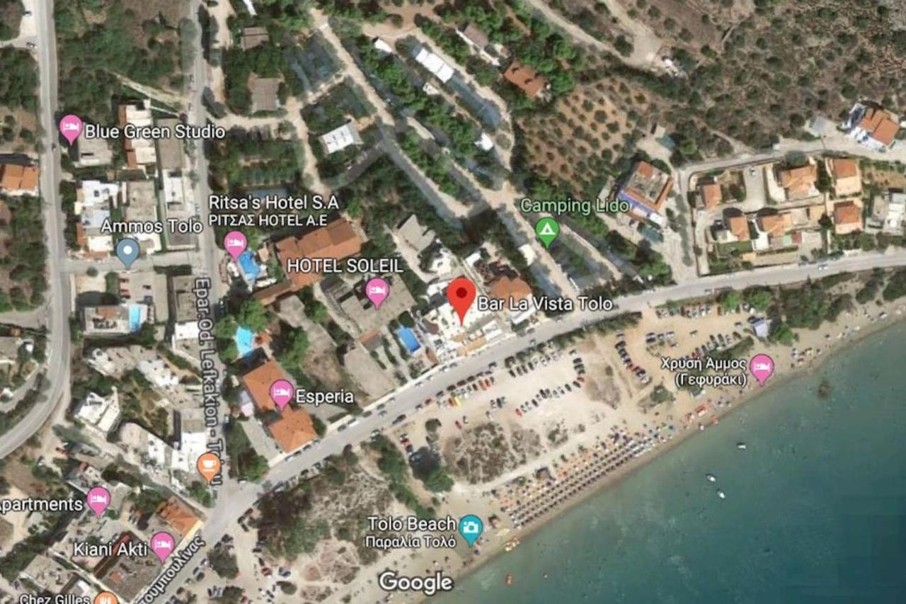 Mediterranean Sandy Beach Apartment Tolo Exterior photo